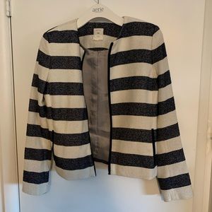 Gap striped blazer/jacket